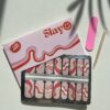 Bubblegum Bliss nail wraps Bubblegum Bliss Nail Wraps, diy nail art, roze nagels