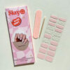 Daisy Dreams Daisy Dreams, zachtroze vrouwelijke nagels met een bloemen design. gel nail stickers