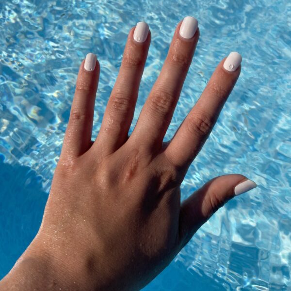 pinky promise pinky promise, lichtroze gel nagel stickers