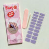 LavenderLush Lavender lush, Lila gel nagel wraps die minimaal 2 weken blijven zitten