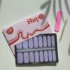 Lavish Lilac nagel stickers Lavish Lilac, lila nagels die lang blijven zitten, geen nagelsalon nodig