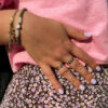 Lavender Lush gel nagels Lavender Lush, mooie paarse gel nagels geen nagelsalon nodig.