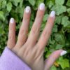 daisy dreams Daisy Dreams, gel nail wrap in een lichtroze kleur met bloemen patroon