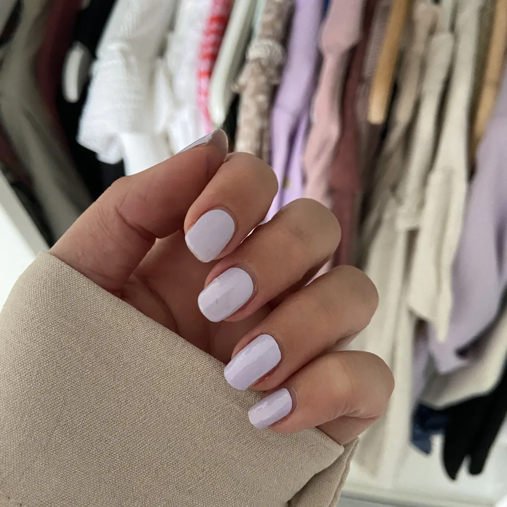 Lavish Lilac, Lila nail wraps die langdurig blijven zitten