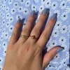 blue bombshell blue bombshell denim blue blauwe nail wraps