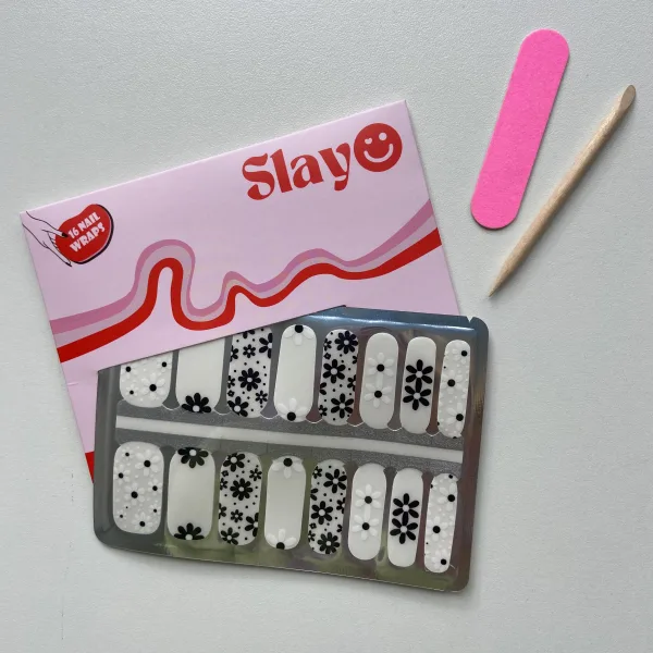 Floral Fantasy ZB17023, nagelstickers met bloemetjes