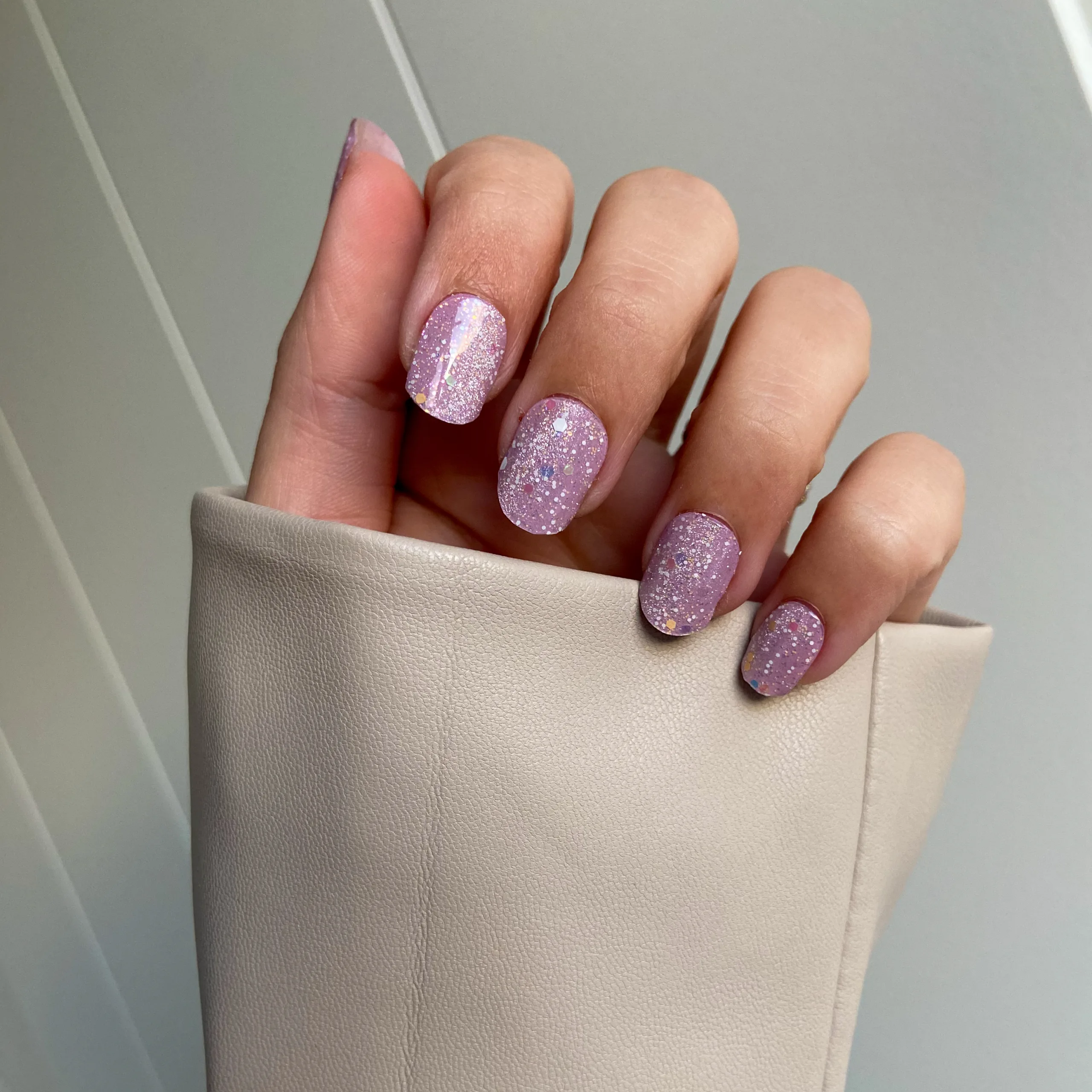 Glowing Galaxy, glow in the dark gel nagel stickers
