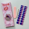 Ombre Obsession Ombre Obsession - gel nail design stickers, paarse kleuroverloop