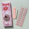 Velvet Vibe Velvet Vibe, roze gel nagel stickers