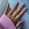 Rebel Rose gel nail wrap Rebel Rose, roze gel nagel stickers