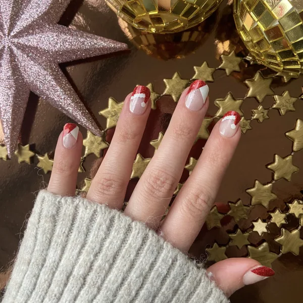 Silly Santa Silly Santa gel nail wraps voor kerst