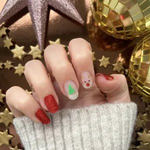 Christmas Charm Christmas Charm, nail wraps voor kerst