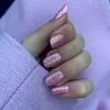 Pinkalicious Pop, roze glitter nail wrap perfect voor de feestdagen