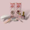 starterset gel nail wraps gellak stickers starterskit met uv led lamp