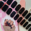 Black Jag Gellak Stickers Black Jag gellak stickers. Zwarte gel nagelstickers met een panterprint