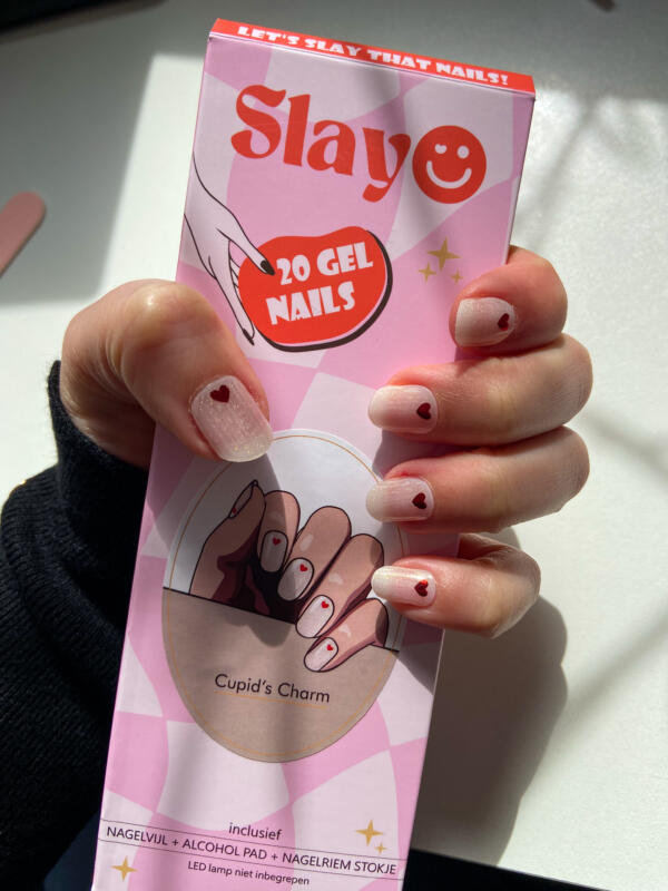 cupid’s charm gellak stickers gellak stickers met een hartje