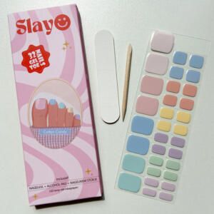 Cotton Candy gellak stickers pedicure pastel pedicure gellak stickers, cotton candy