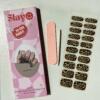 Lovely Leo Gellak Stickers Panterprint gel nagelstickers