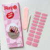 Bubblegum Pink Gellak Stickers Roze gel nagelstickers in de kleur bubblegum pink
