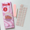 Pedicure Gellak Stickers Soft Pink Pedicure gel nagelstickers in de kleur soft pink