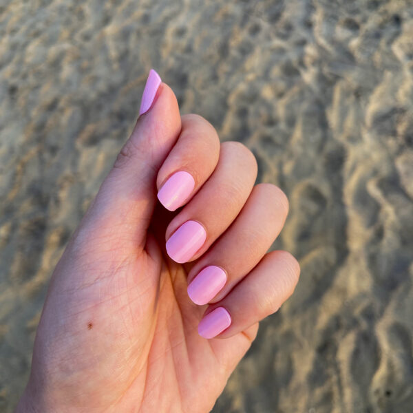 Gellak Stickers Bubblegum Pink mooi roze gellak nagelstickers