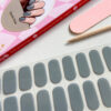 Gellak Stickers Gentle Grey Grijze gel nagelstickers