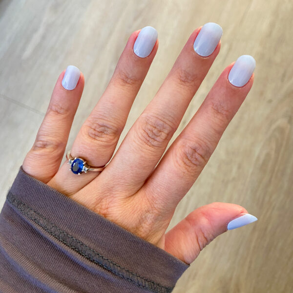 Gellak Sticker Blue Breeze prachtige pastel lichtblauwe gellak stickers.