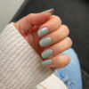 Gellak Stickers Gentle Grey lichtgrijze gellak nagelstickers