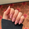 Gellak Stickers Dusty Rose roze gellak manicure stickers